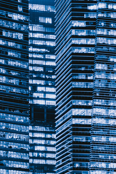 03 pattern of office buildings windows illuminated at 2024 10 20 21 40 21 utc